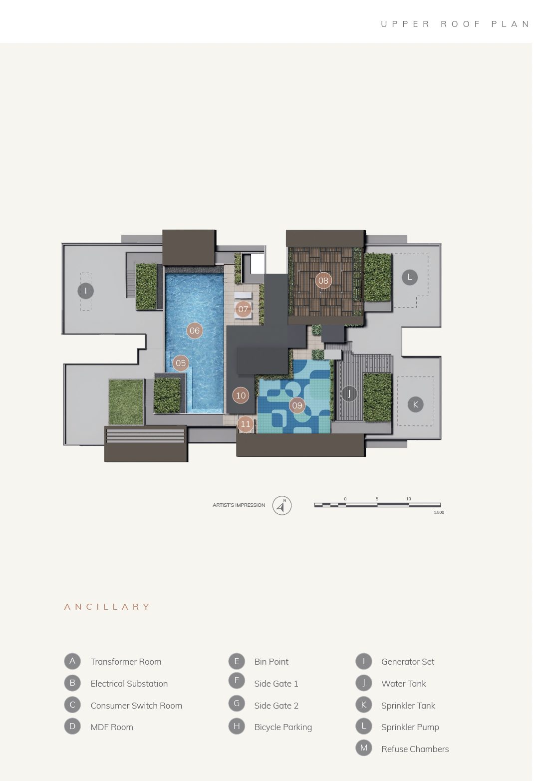 ardor-residence-singapore-site-plan-upper-roof-plan